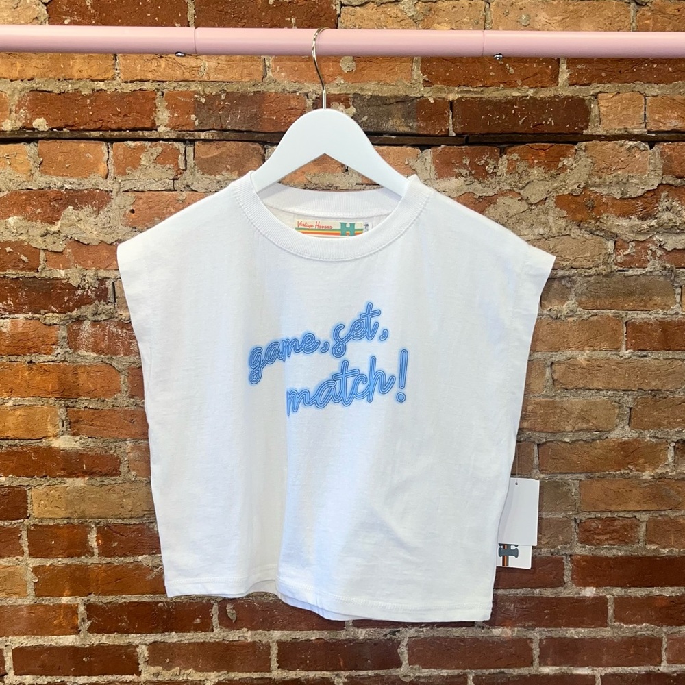 Girls Vintage Havana Tennis Top